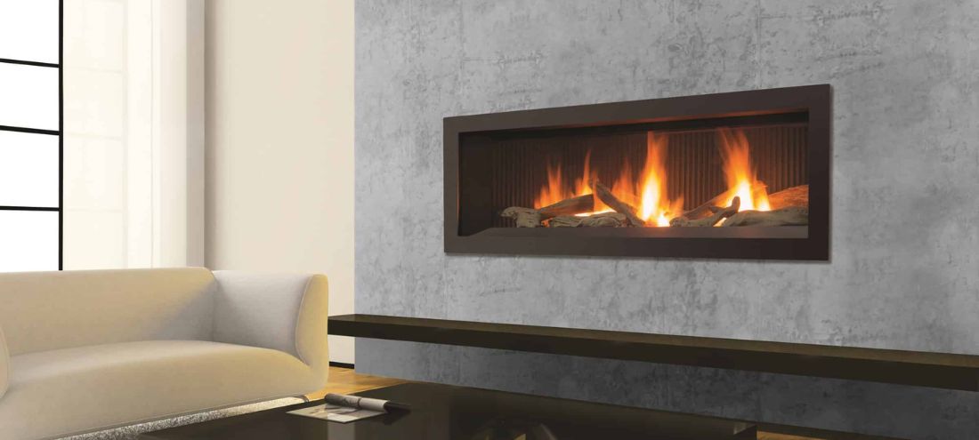 Linear gas fireplace-Gas Log Sets For Your Fireplace-The Fire Place-Louisville KY-1100x495jpg